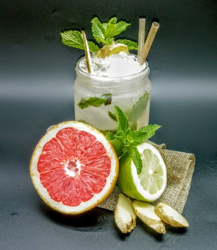 Limonada de Pomelo y Menta