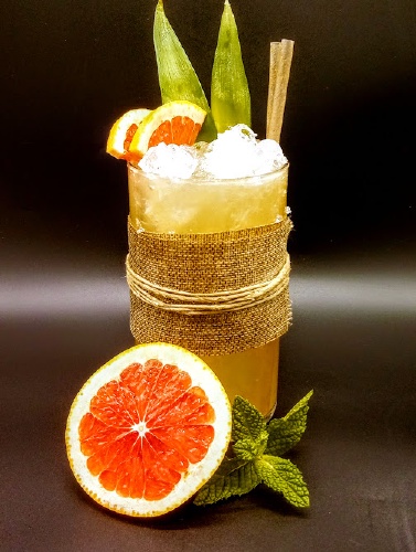 Gin Fizz de Pomelo y Piña 🍍